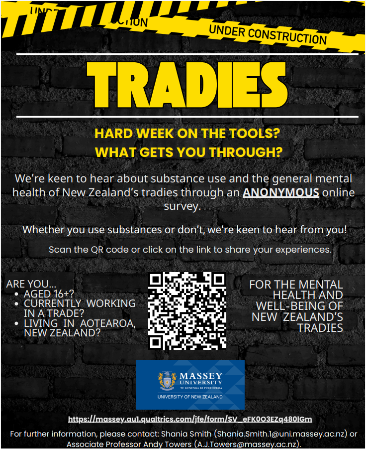 Take the Drug & Trades survey