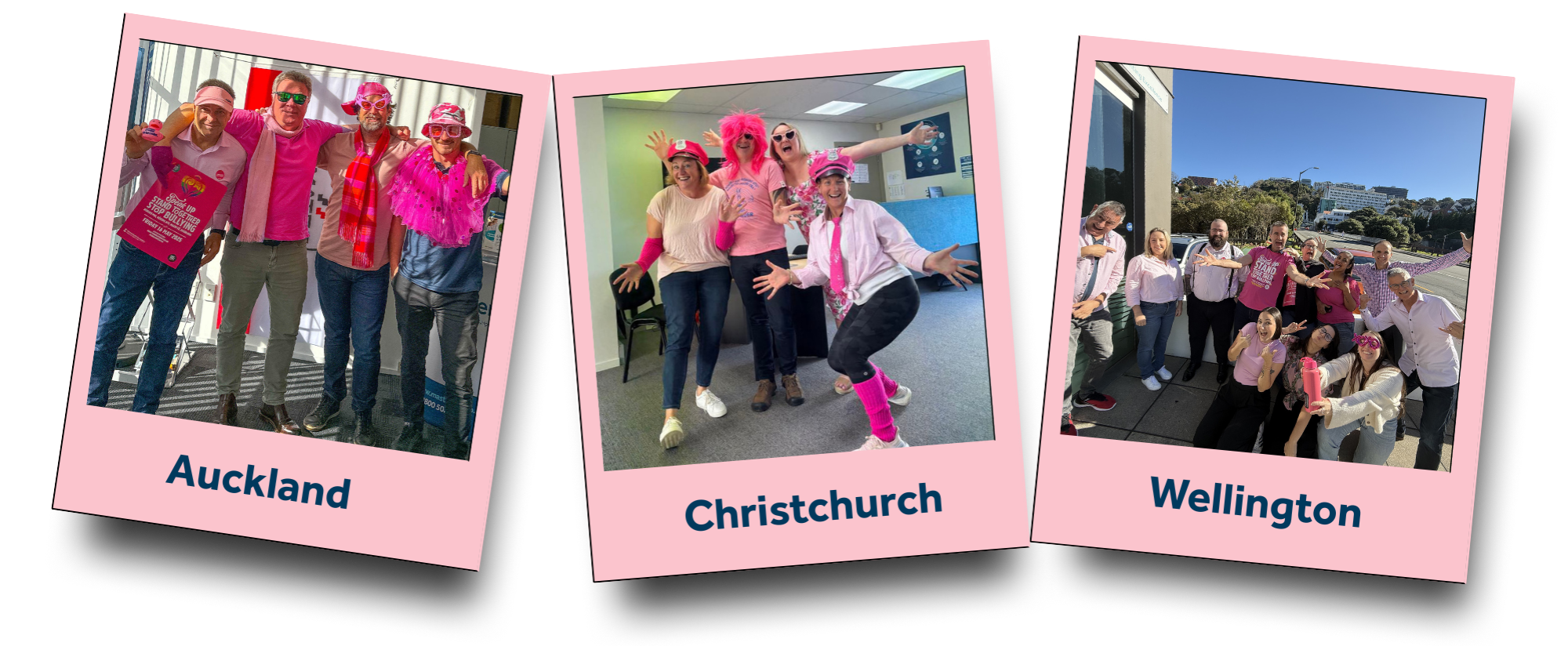 Celebrating Pink Shirt Day