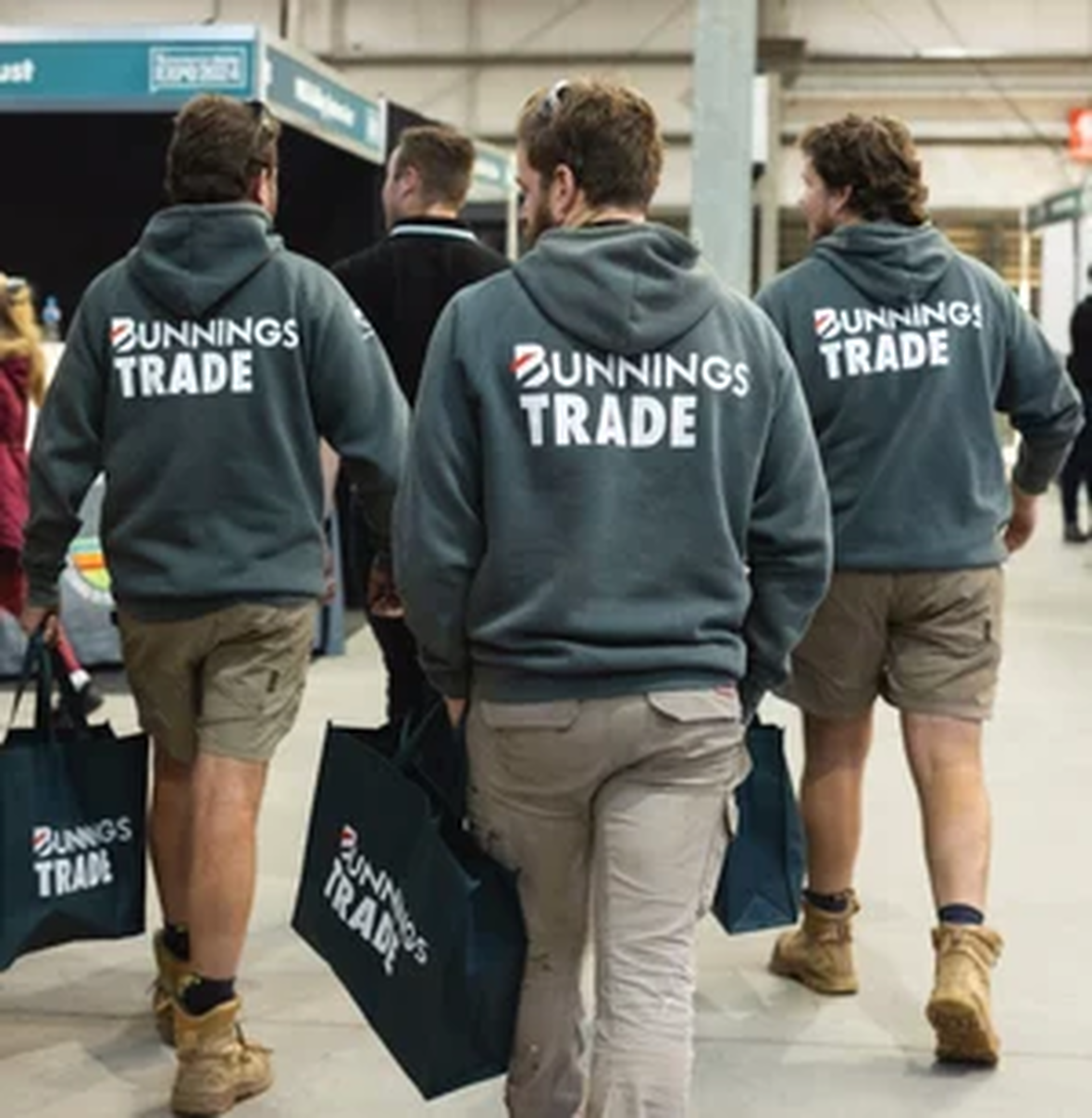 Bunnings Trade partnership supplying tools + PPE
