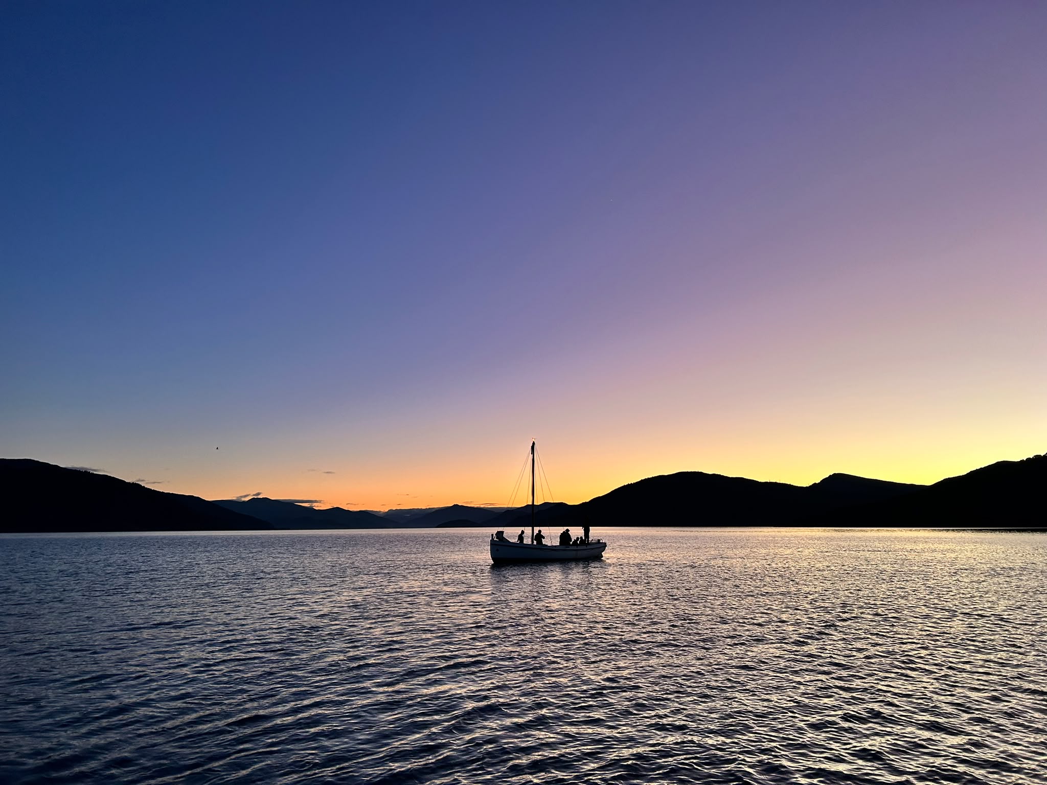Beautiful sunsets in Anakiwa