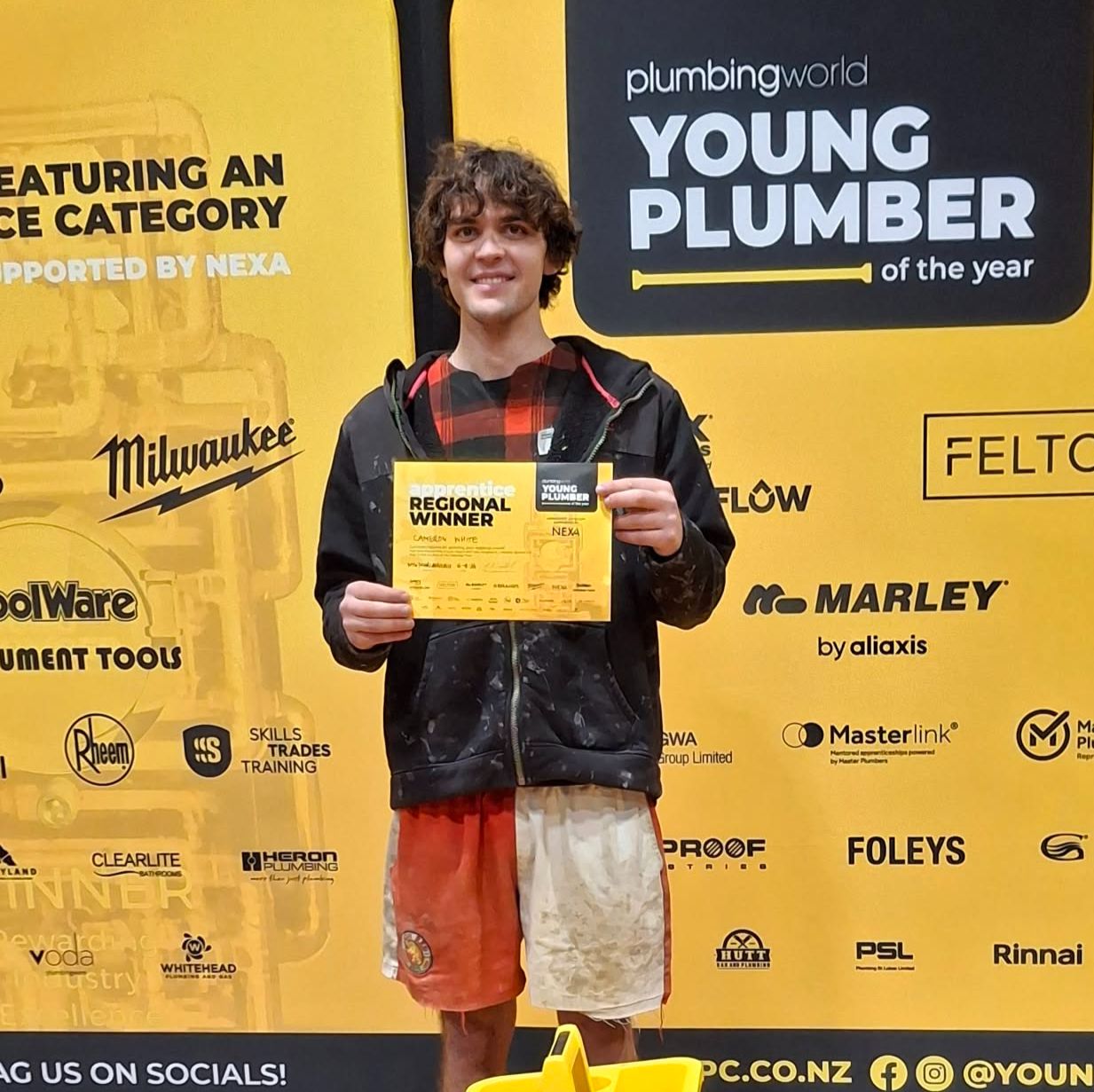 Masterlink apprentice, Cameron White
